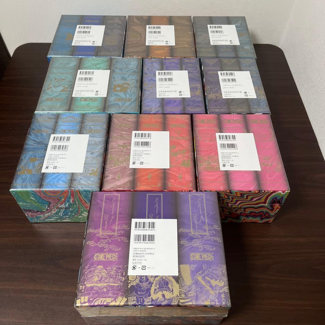 【新品未開封】ONE PIECE EP BOXワンピースボックス　1〜10 全巻