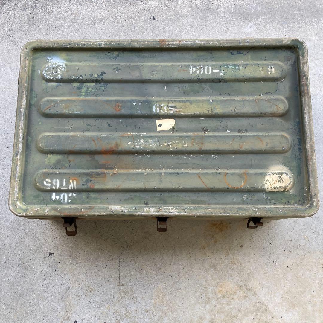 米軍　アルミコンテナ