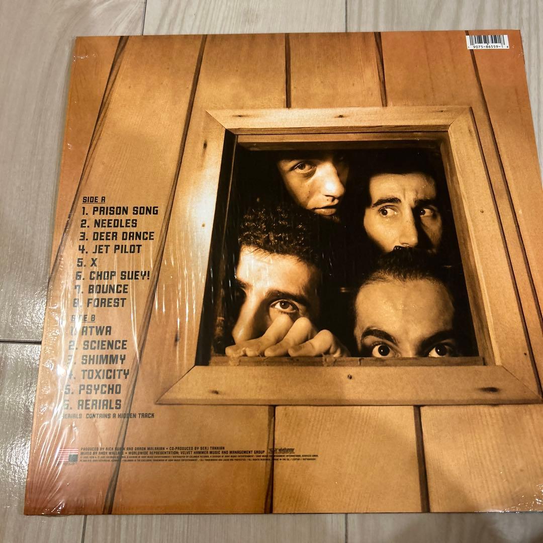 洋楽 SYSTEM OF A DOWN TOXICITY LP