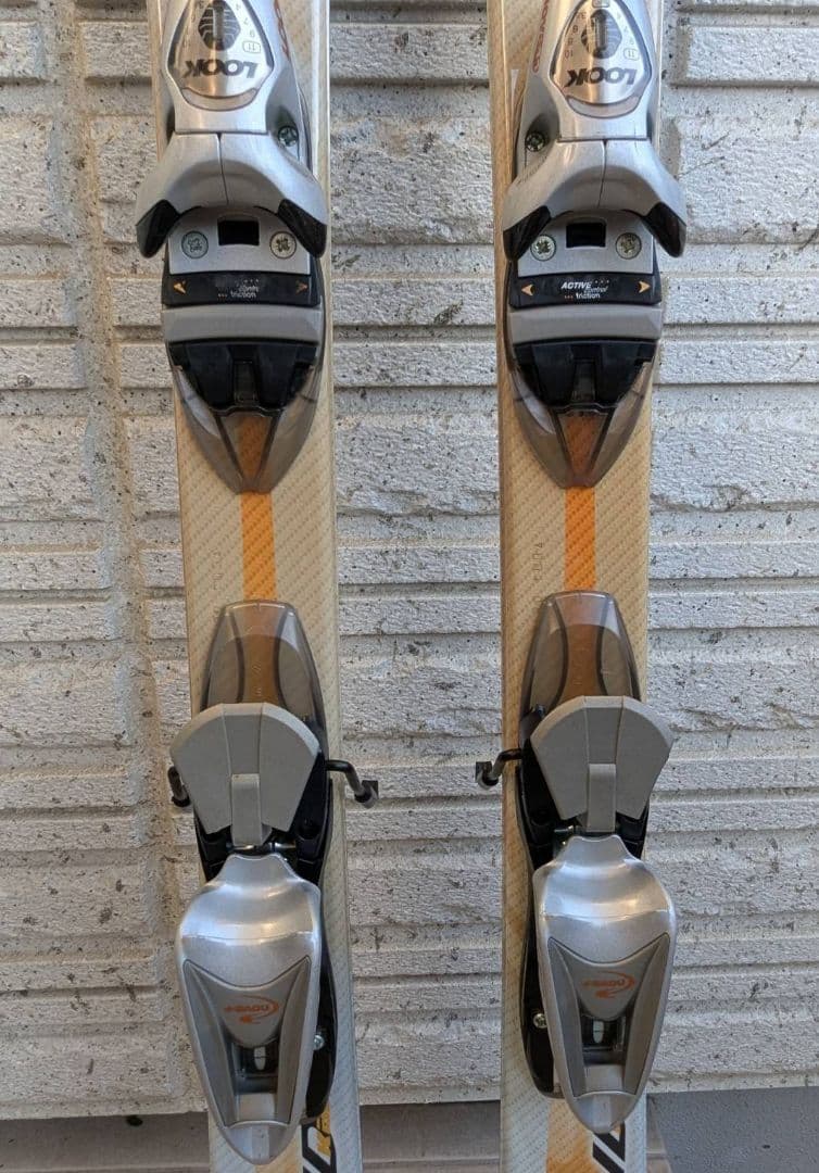 KAZAMA カービングスキー3点セット140cm レディース