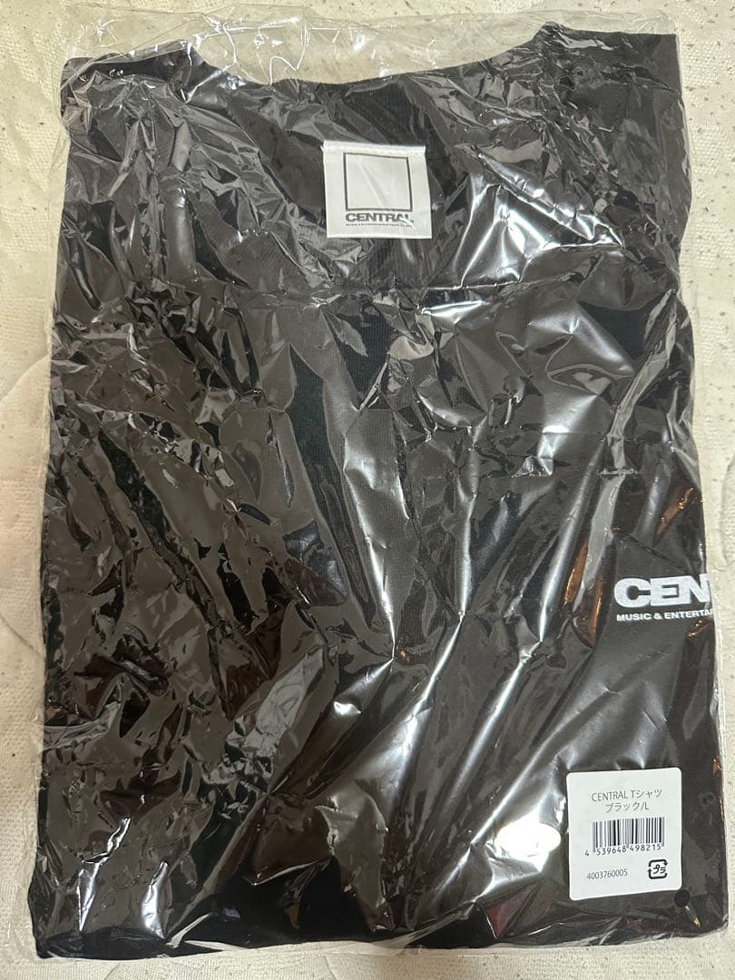 【Lサイズ】CENTRAL FEST2025 オフィシャルTシャツ（BLACK）
