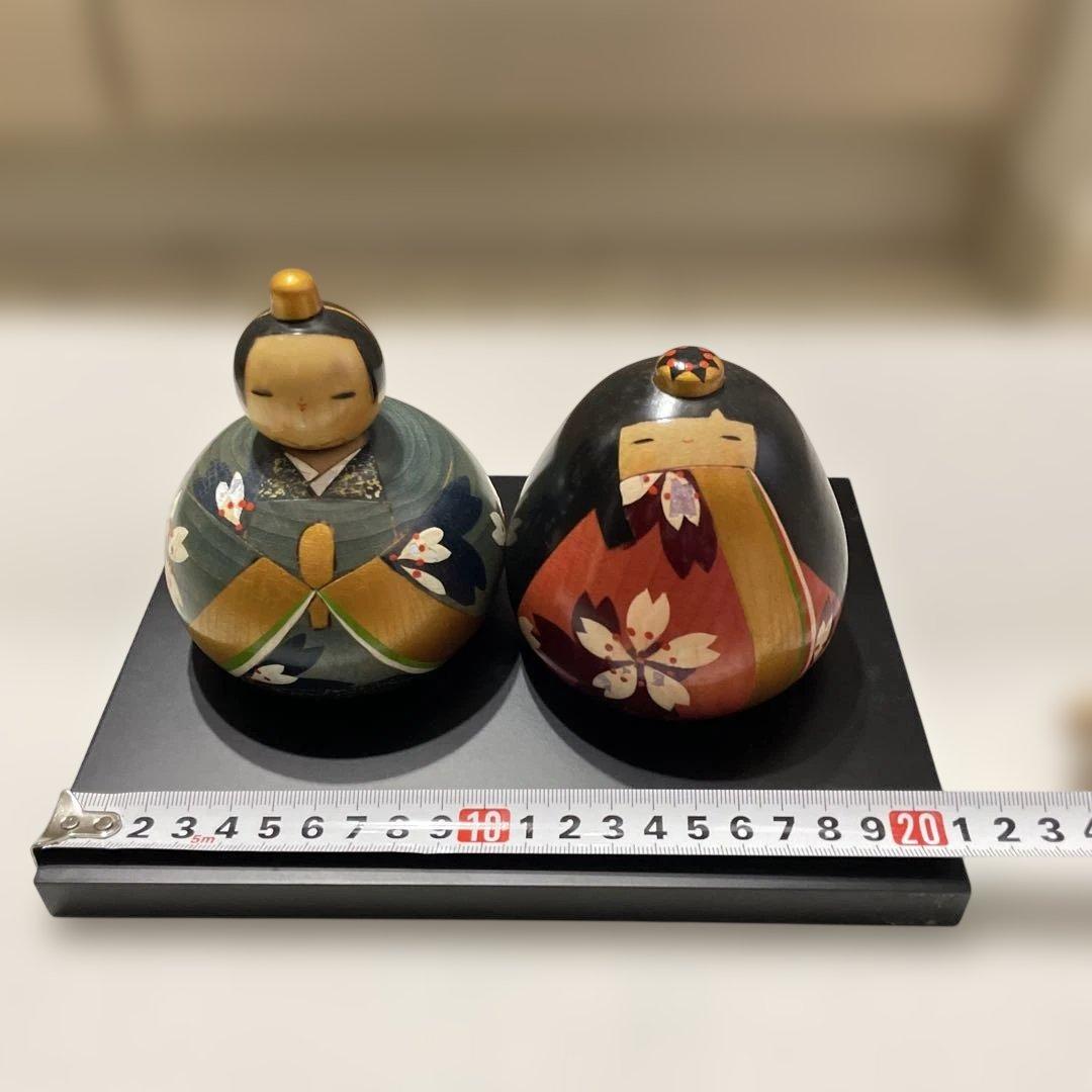 卯三郎こけし　ひな祭り