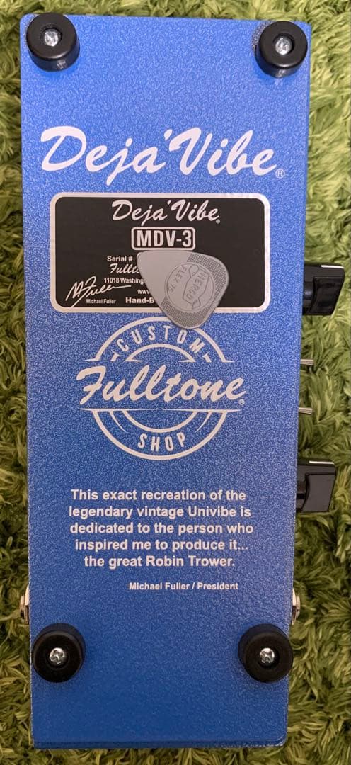 ギター Fulltone Mini Deja'Vibe MDV-3