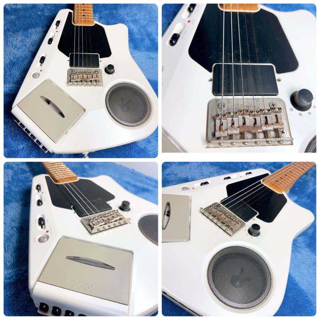 CASIO EG-5 エレキギター カセットプレーヤー内蔵 ホワイト 現状品