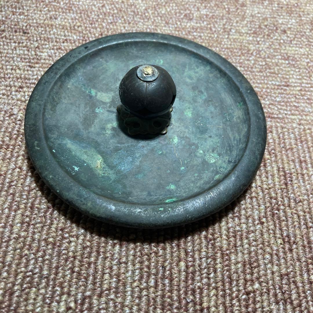 明治期大国寿朗蟹模様鉄瓶