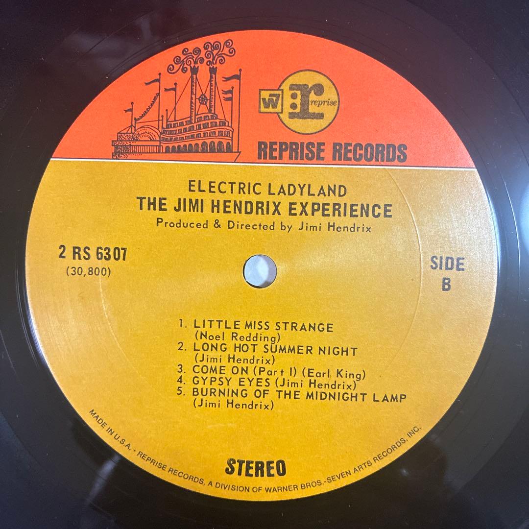 ジミヘンドリックス 名盤 レコード エレクトリックレディランド USオリジナル盤
