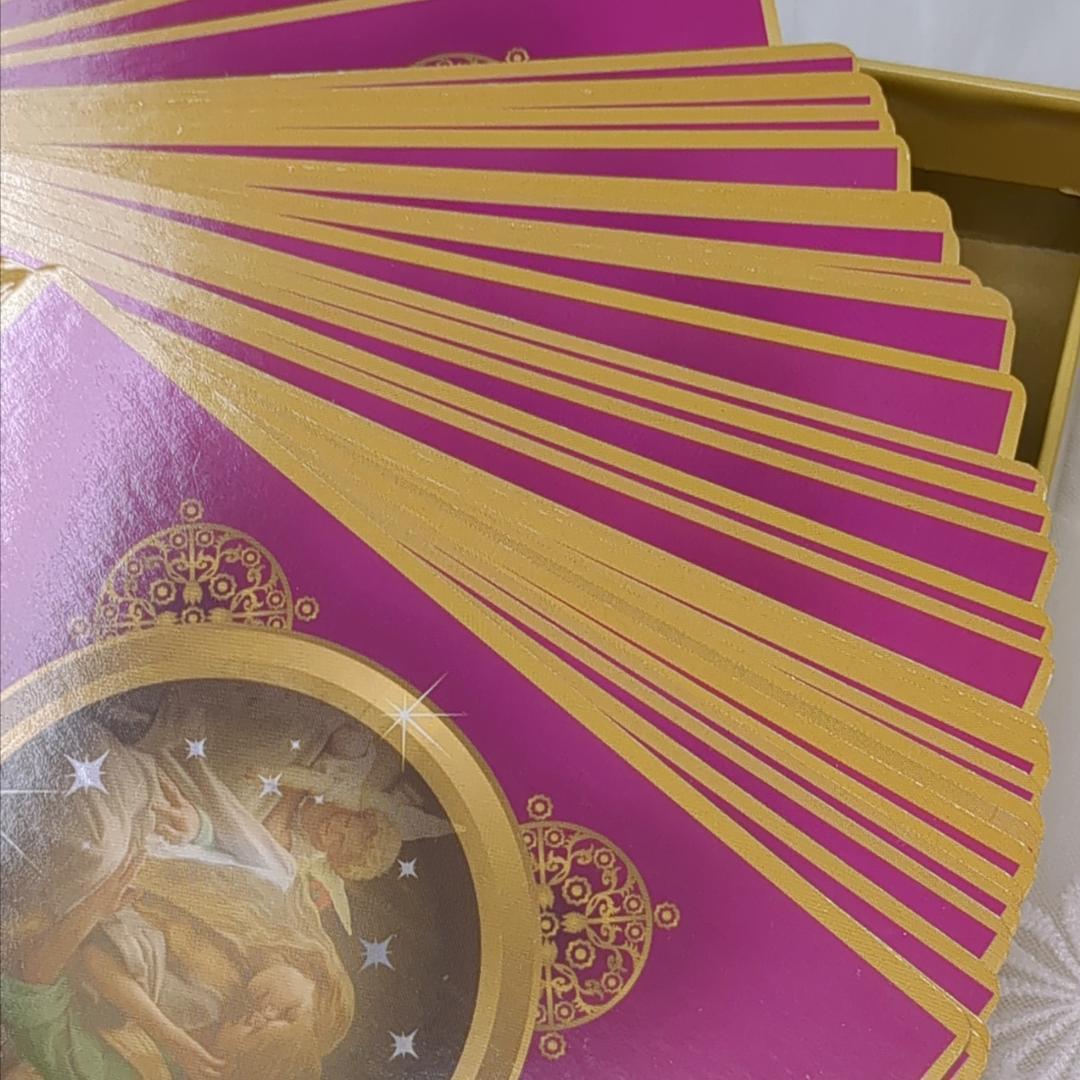 【正規品・英語版／金縁】絶版希少✨ロマンスエンジェルオラクルカード