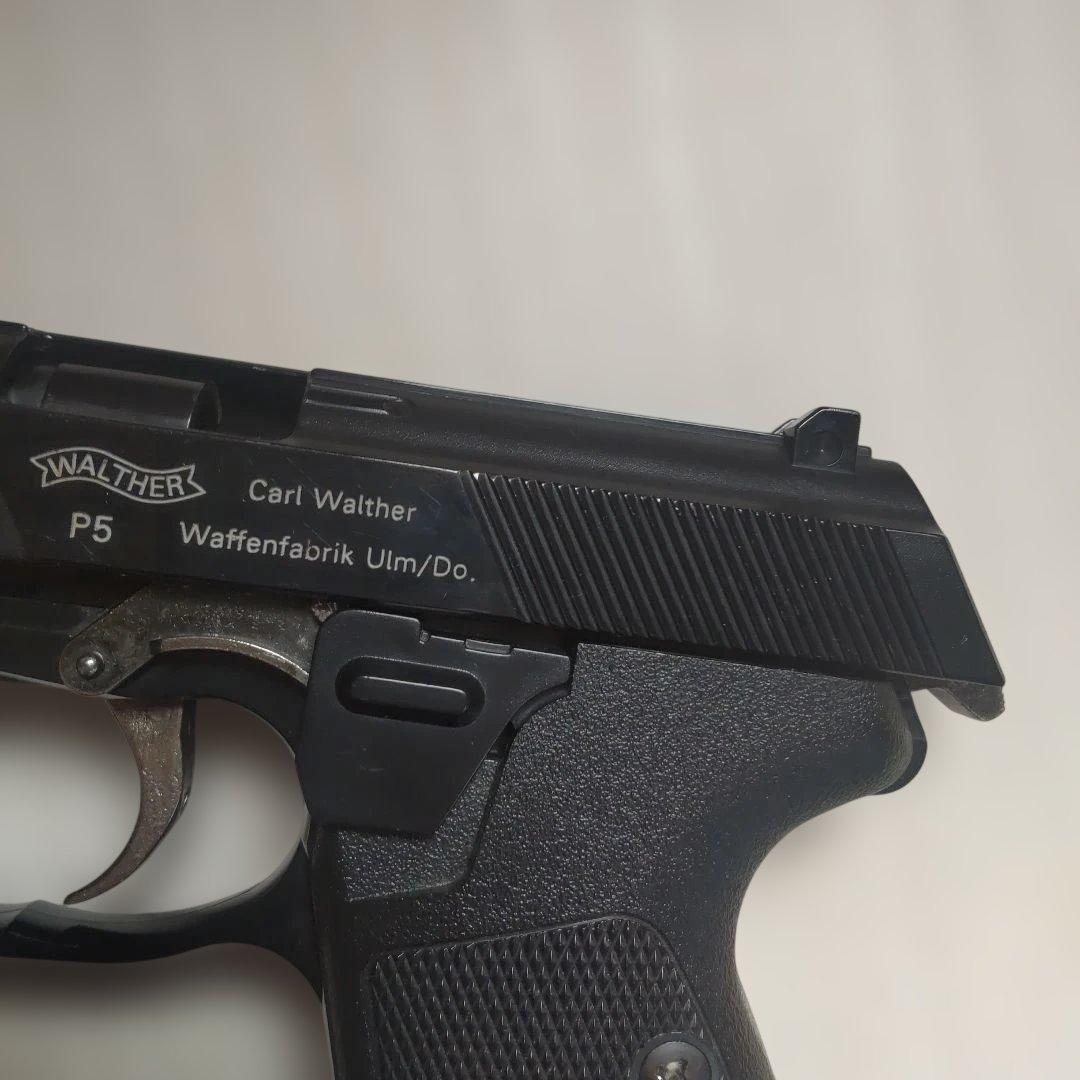 希少品 マツシロ製 ワルサーP5 モデルガン ABS樹脂 中古品