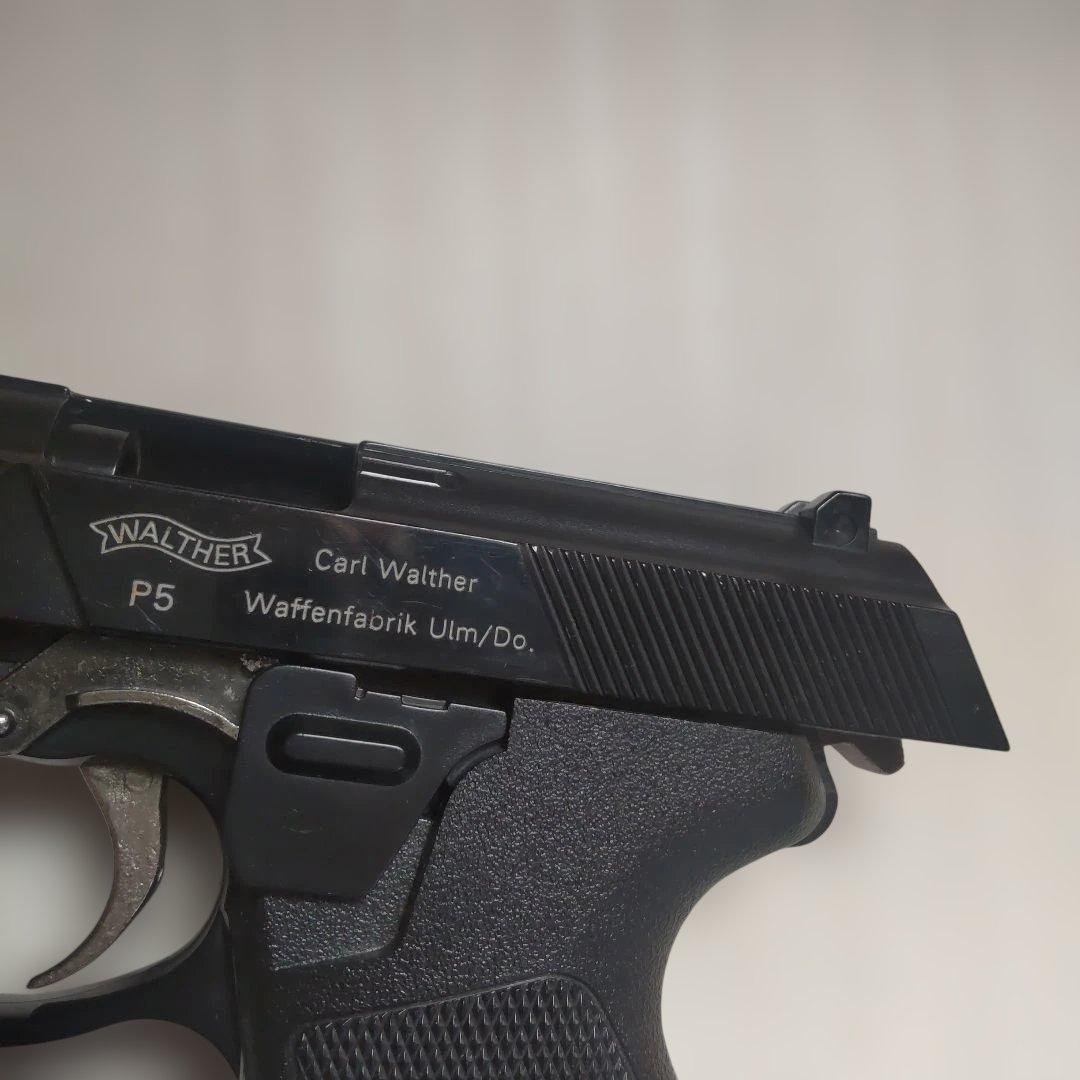 希少品 マツシロ製 ワルサーP5 モデルガン ABS樹脂 中古品