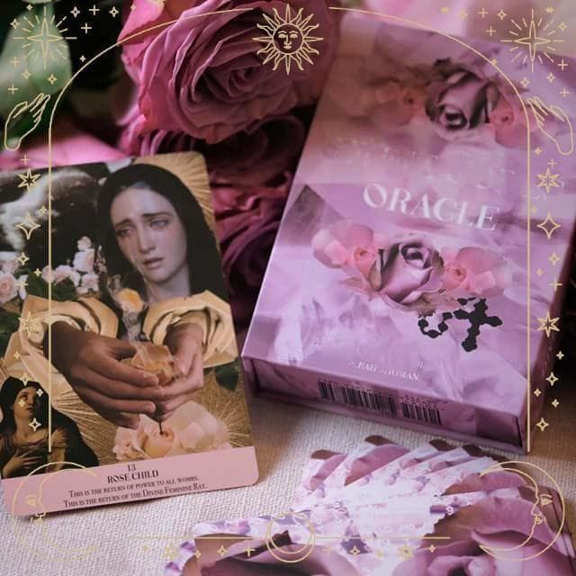 【正規品オラクルカード】海外インディーズ✨バラがモチーフの美しい愛のオラクル