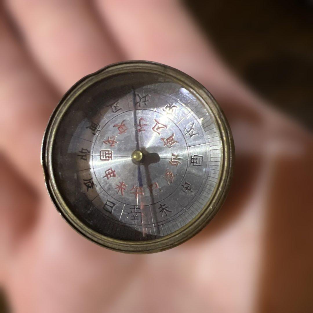 希少 明治時代～大正時代　十二支　方位磁石　コンパス