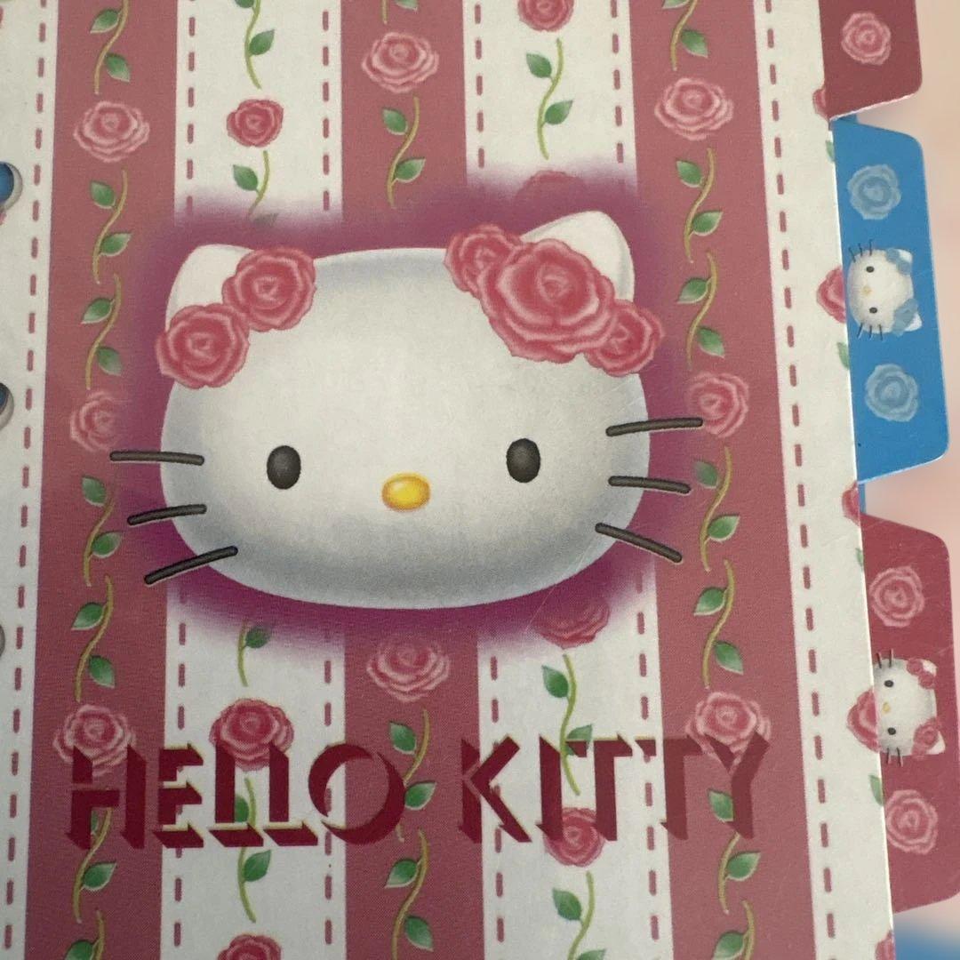 d*7様 激レア未使用 2000年製 キティ ローズ柄 リフィル 3点set 平