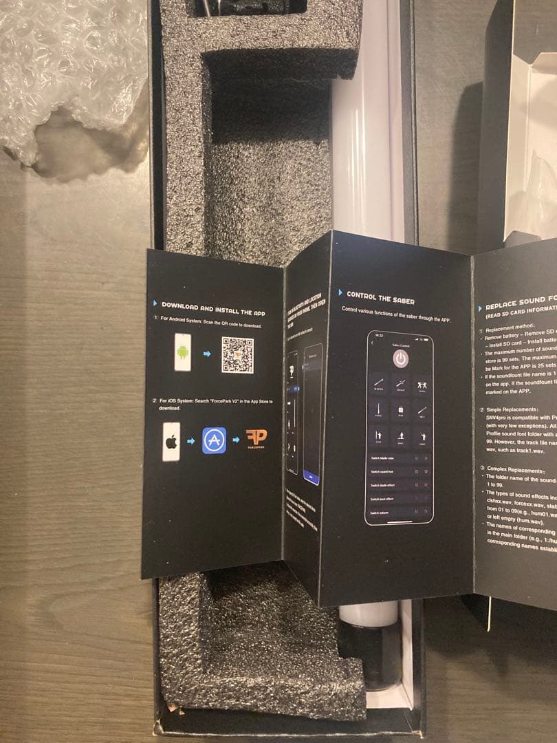 専用　カスタムライトセーバー　SN V4 Pro Lightsaber