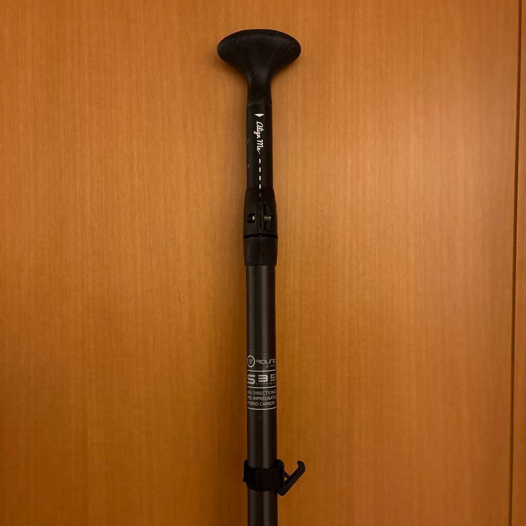 STARBOARD スターボード★パドル　ハイブリッドカーボン白×黒