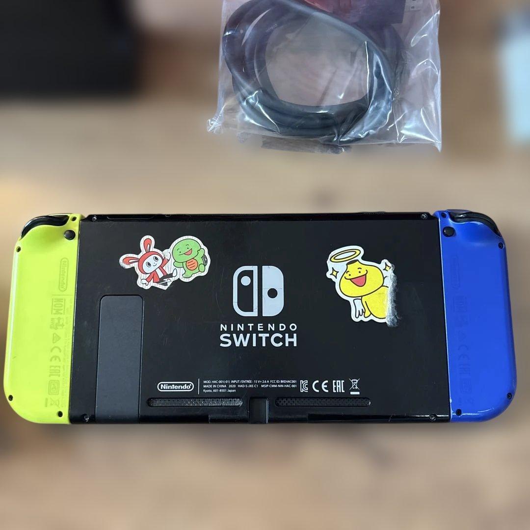 Nintendo Switch 青/黄 本体 + 付属品