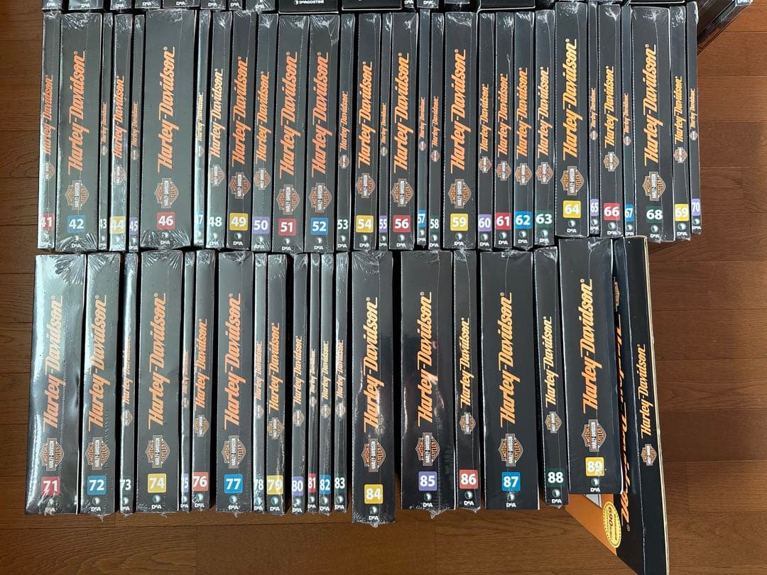 デアゴスティーニ ハーレーダビッドソン ファットボーイ 1/4 全巻未開封