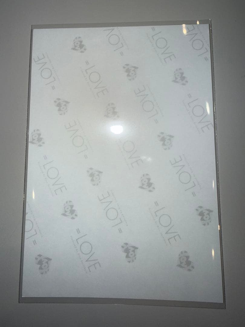 高松瞳　直筆　ラブソングに襲われる歌唱衣装アザーカット　ヨリ