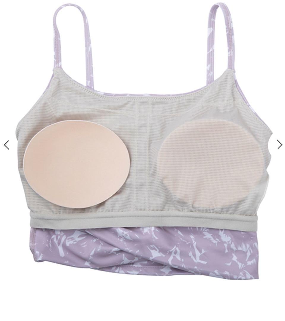 新品【SUKALA】Ｌ　小花柄 ショートタンクトップ＆レギンスセット ラバ　ヨガ