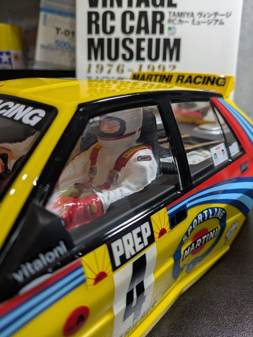 Tamiya Lancia Delta Integrale イエローボディ