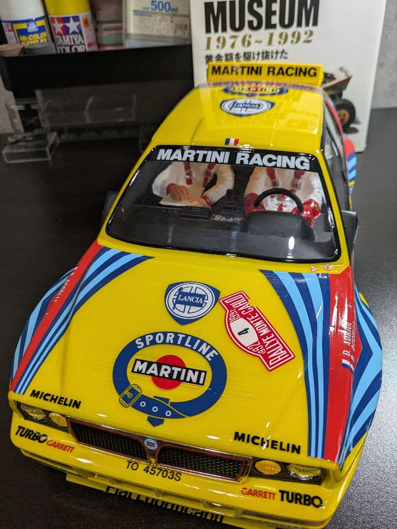 Tamiya Lancia Delta Integrale イエローボディ