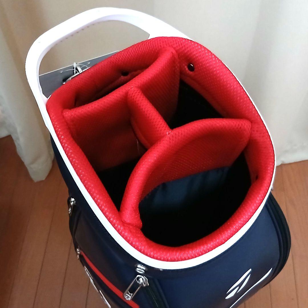 【新品未使用】テーラーメイド サークルロゴ キャディバッグ　ネイビー