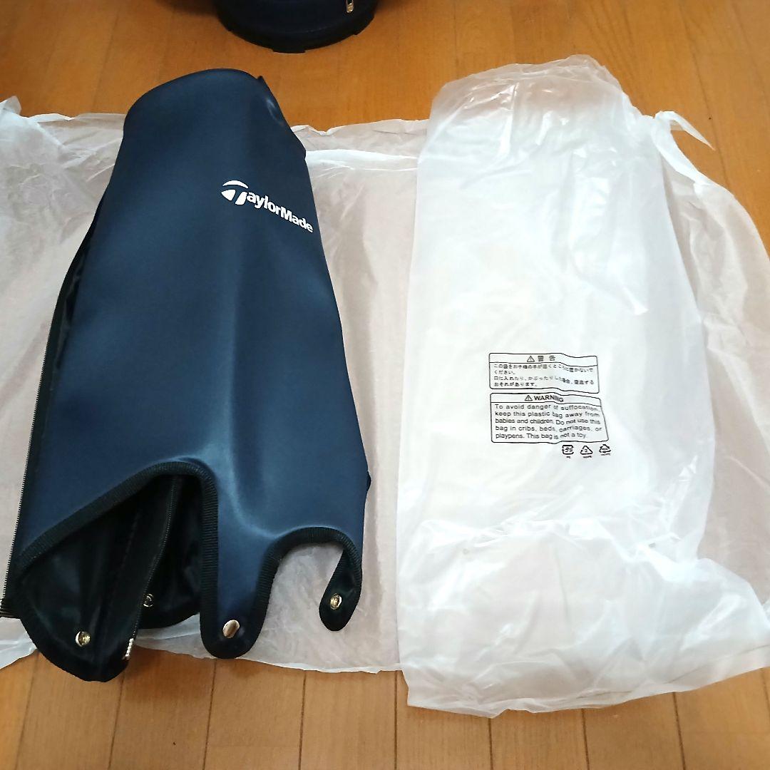 【新品未使用】テーラーメイド サークルロゴ キャディバッグ　ネイビー