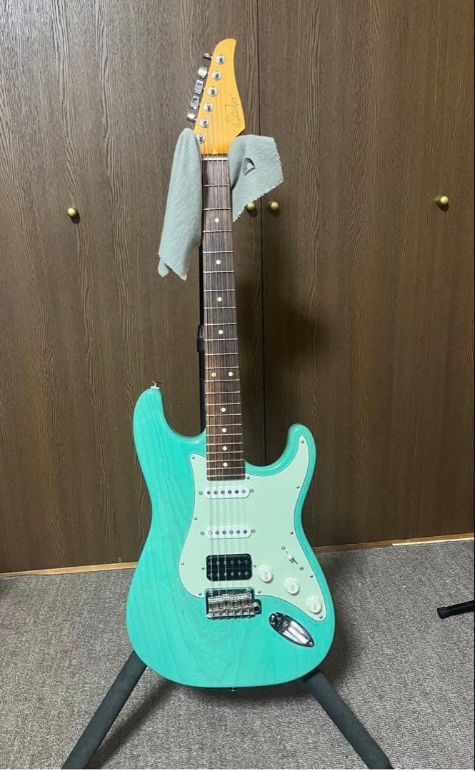 suhr JE-Line Classic S Ash HSS リフィニッシュ品