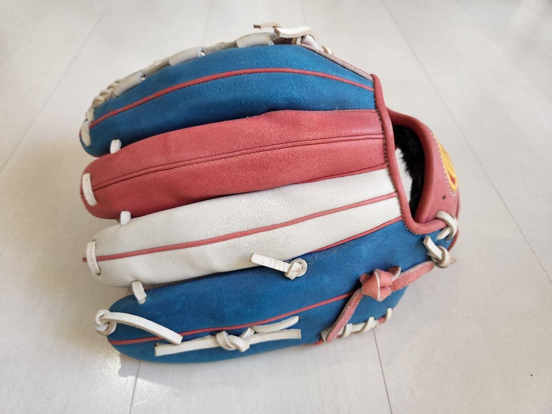 Rawlings 軟式グローブ Team 青/赤/白