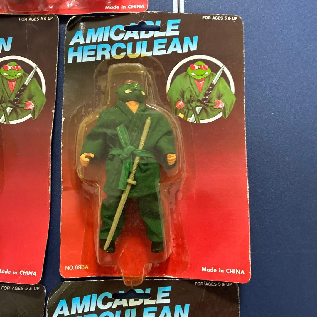 タートルのフィギュア 5体セット