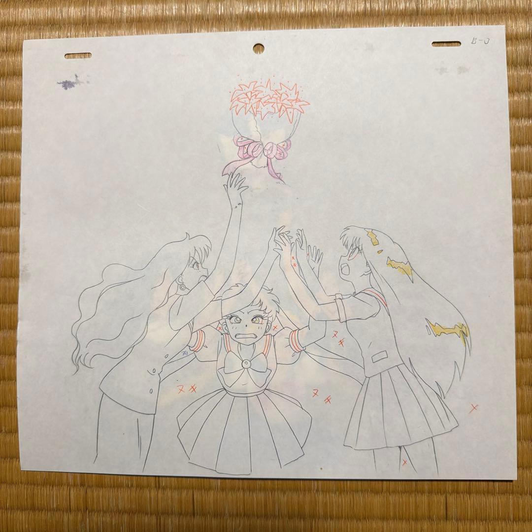 セーラームーン　セル画