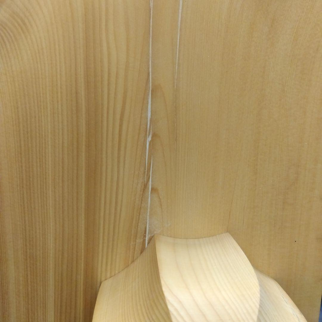 【国産　本榧　6寸碁盤　木表】