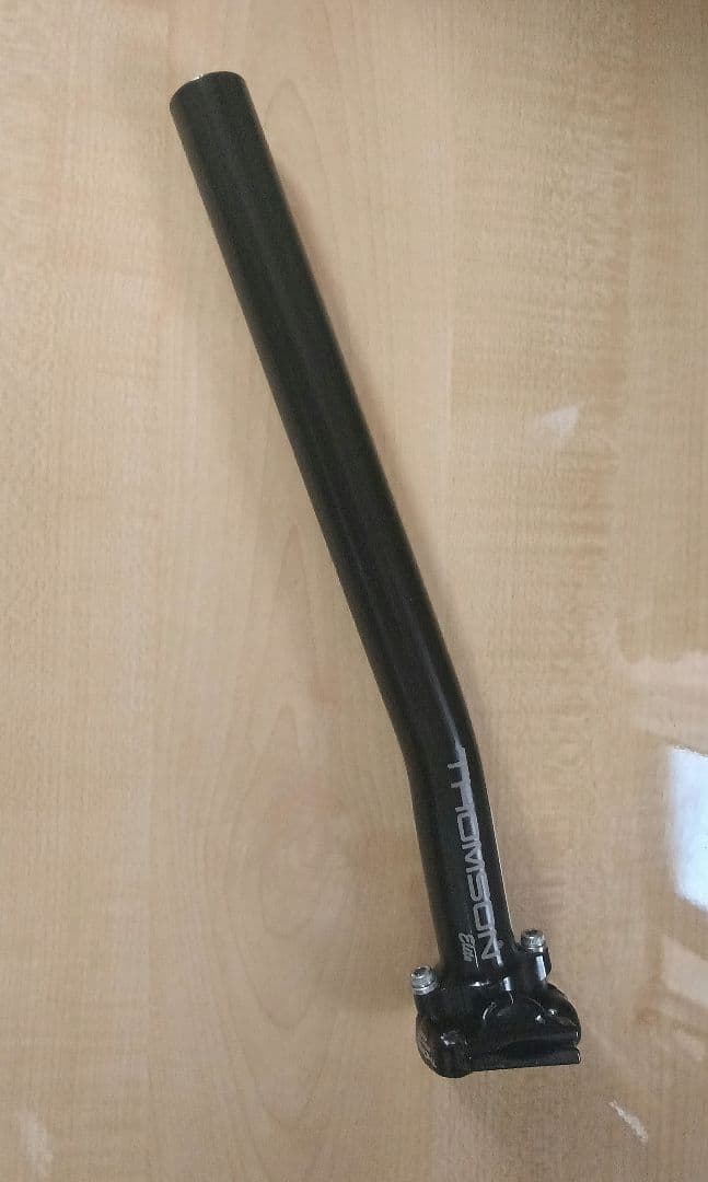 金*犀様 THOMSON シートポスト 27.2x330mm セットバック有