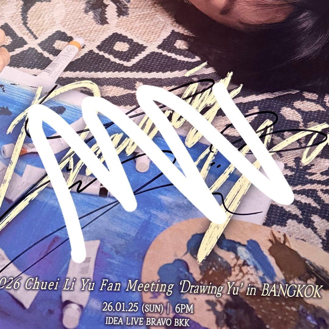 チェリブ リブ　タイ　バンコク　ペンミ　直筆サイン入り　ポスター