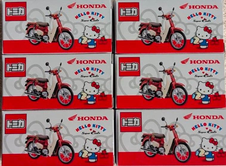 トミカ ハローキティ スーパーカブ 6個セット
