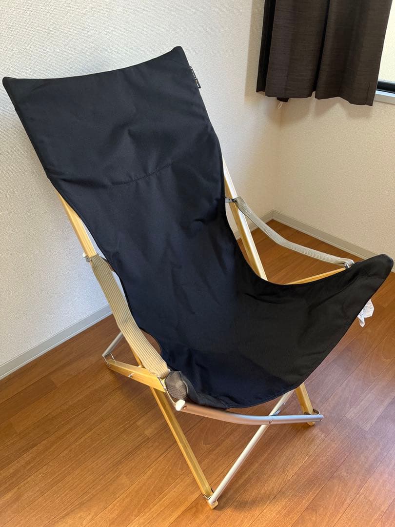 スノーピーク　takeチェアロング　ブラック　雪峰祭限定　コーデュラ生地