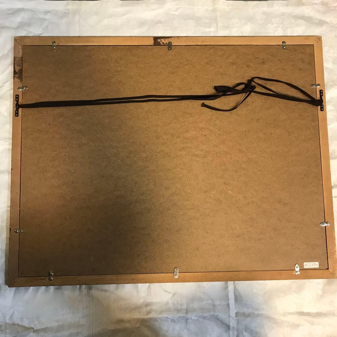 値下げ　平山郁夫画伯と共に中国で作画した中国人水彩画家　陳芸作品