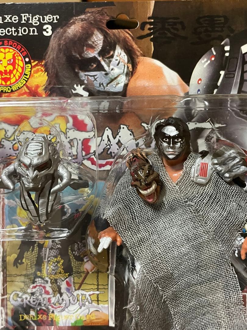 グレートムタ　 銀ペイント　アントニオ猪木　引退記念ver 白ガウン