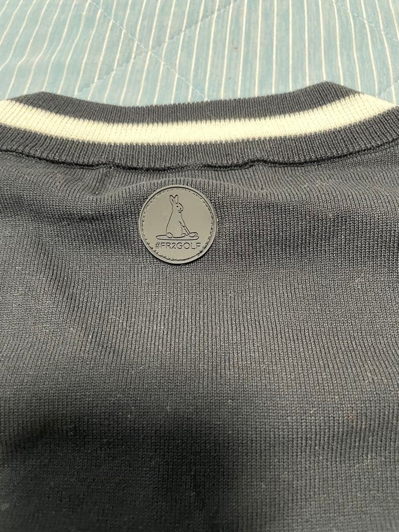 fr2golfエフアールツーゴルフ　ベスト　綿 ニットゴルフウェア 男女兼用