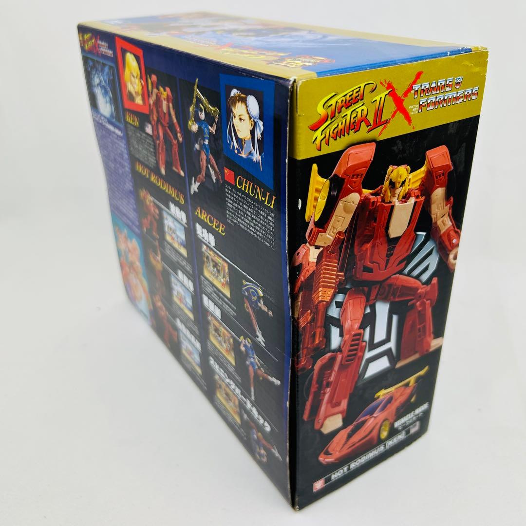 タカラトミー　ストリートファイターII × トランスフォーマー　ケン vs 春麗