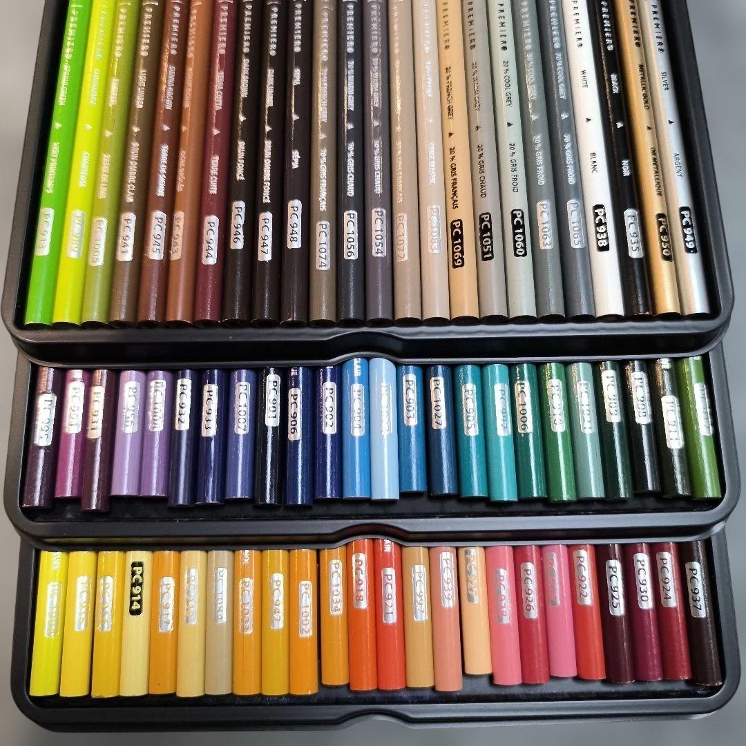 プリズマカラー 72色セット PRISMACOLOR Premier 油性色鉛筆