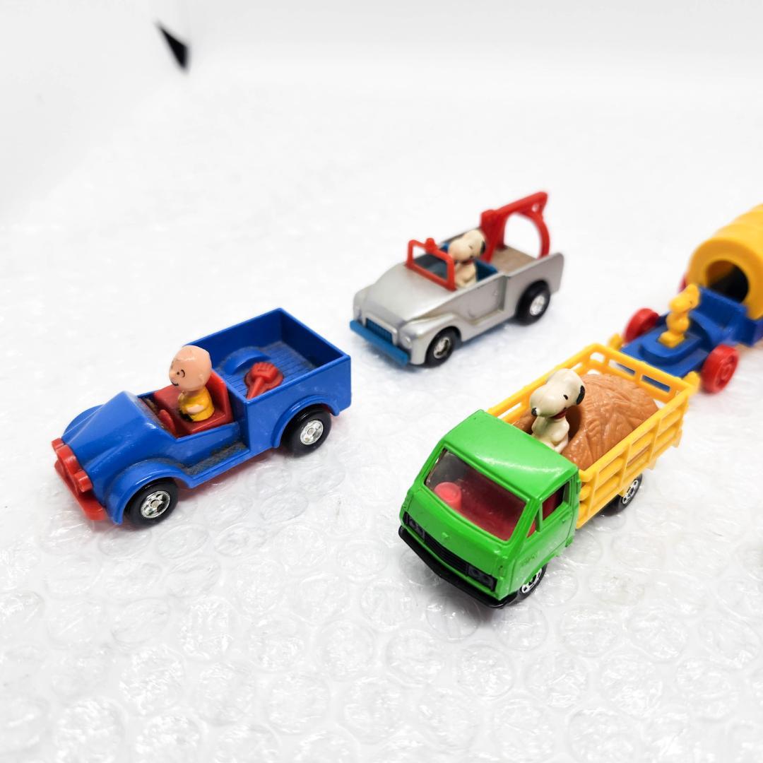 ANIVA 日本製 ミニカー スヌーピー ファームトラック ファミリーカー等