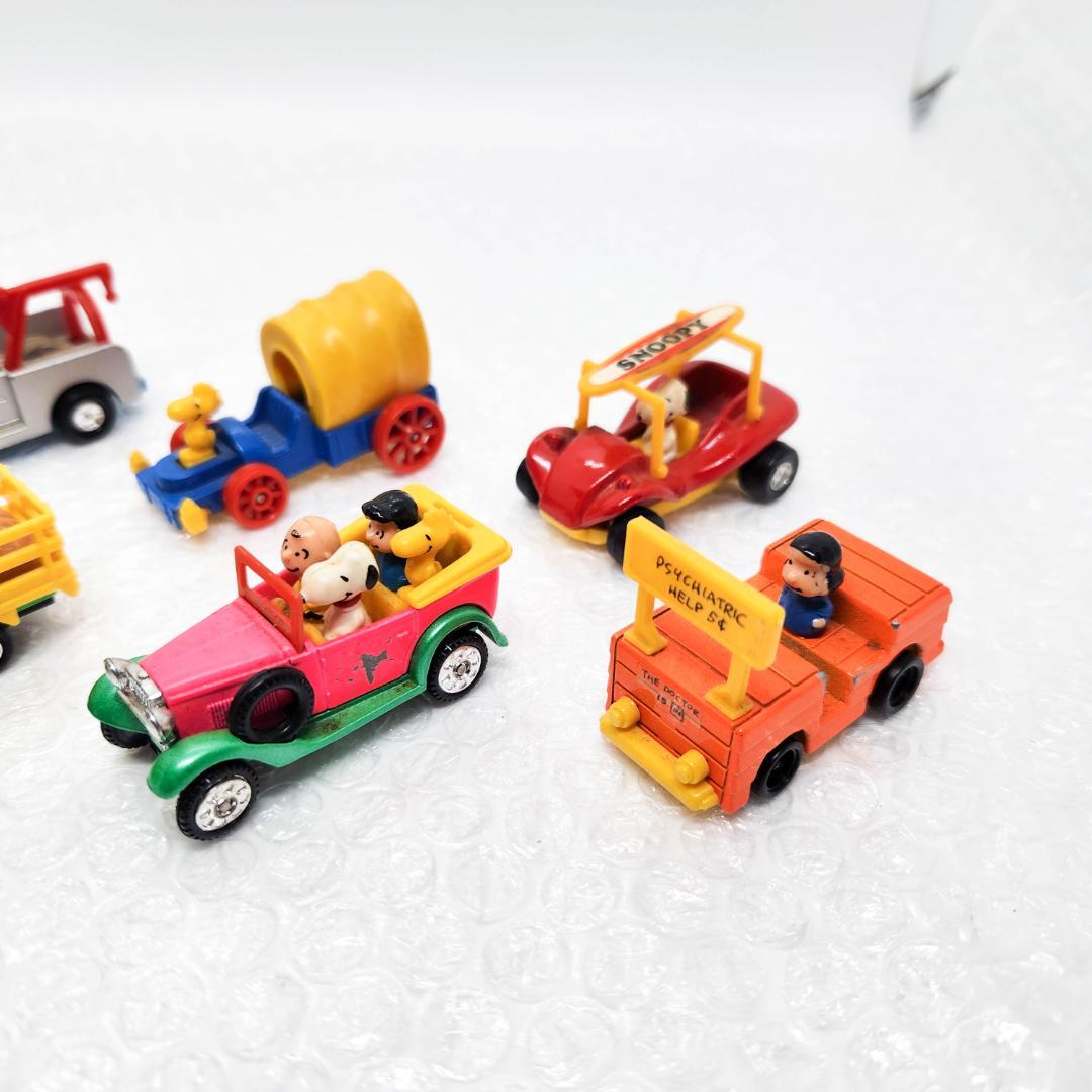 ANIVA 日本製 ミニカー スヌーピー ファームトラック ファミリーカー等