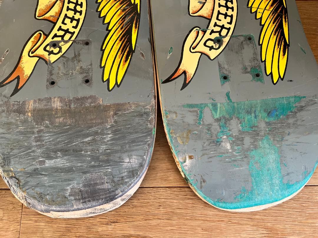 廃デッキ8枚、Anti Hero Classic Eagle 8.25インチ