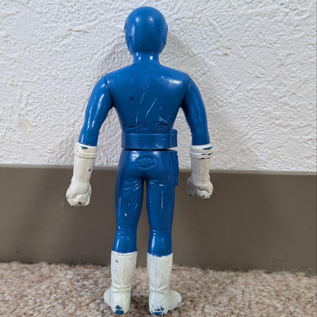 大戦隊　ゴーグルファイブ　ソフビ　ポピー　日本製　5体セット　昭和レトロ　戦隊