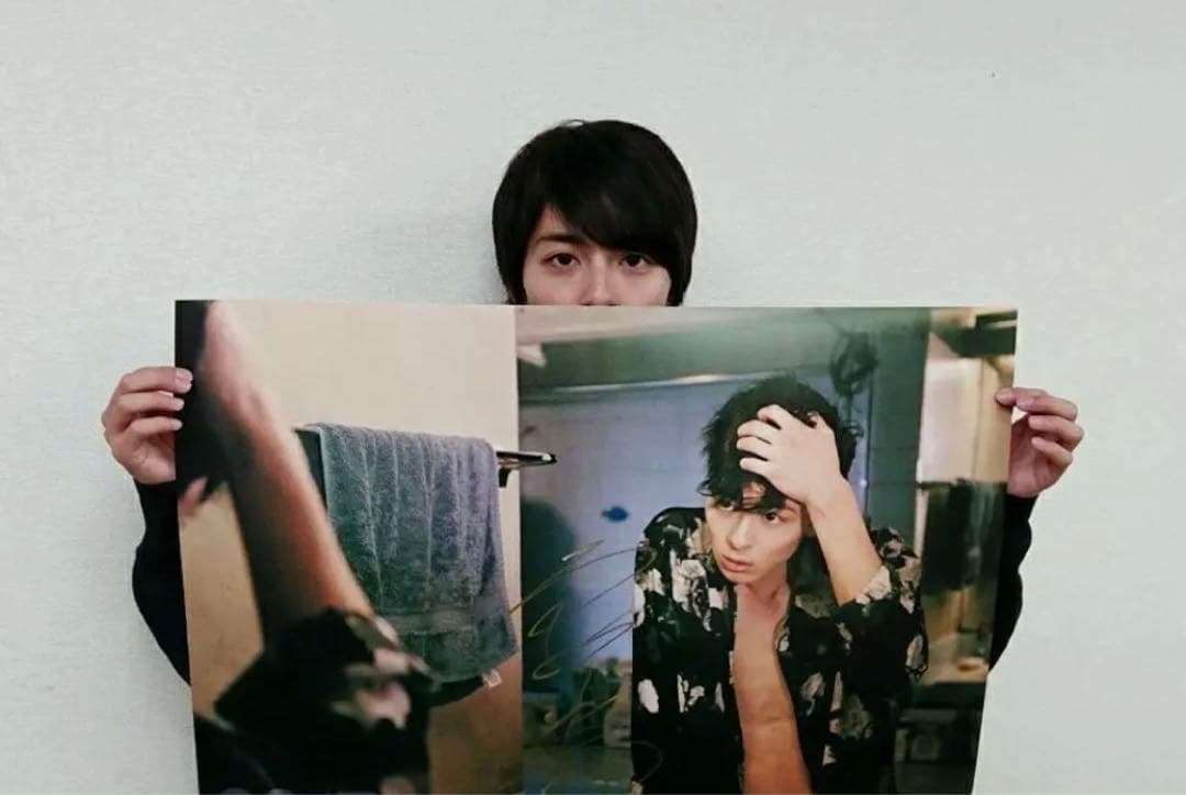 高杉真宙　ポスター　直筆サイン入り