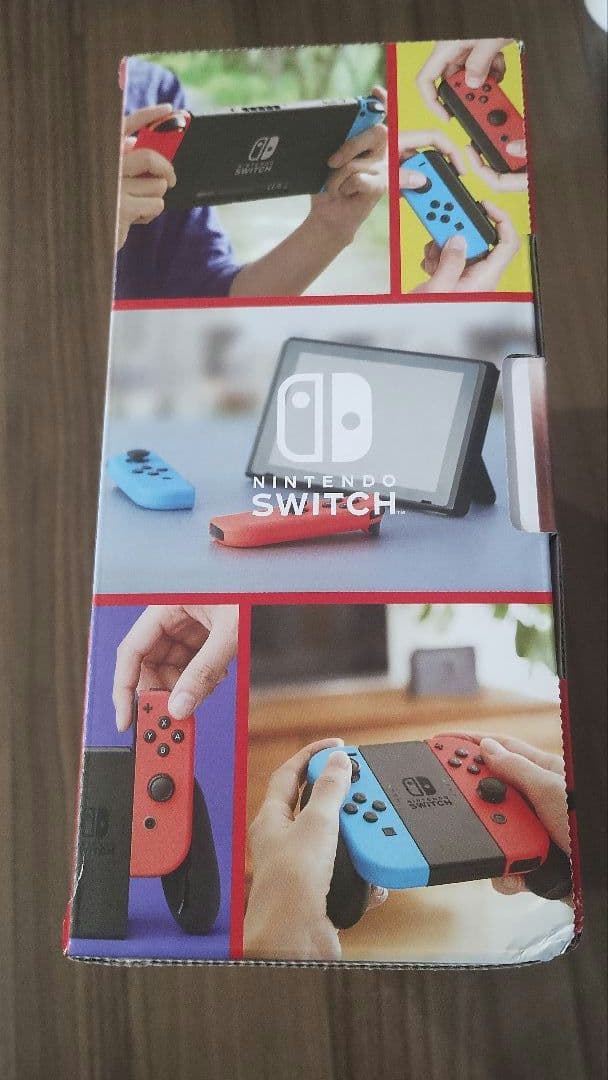 未開封　Nintendo Switch本体 青/赤 Joy-Con付き