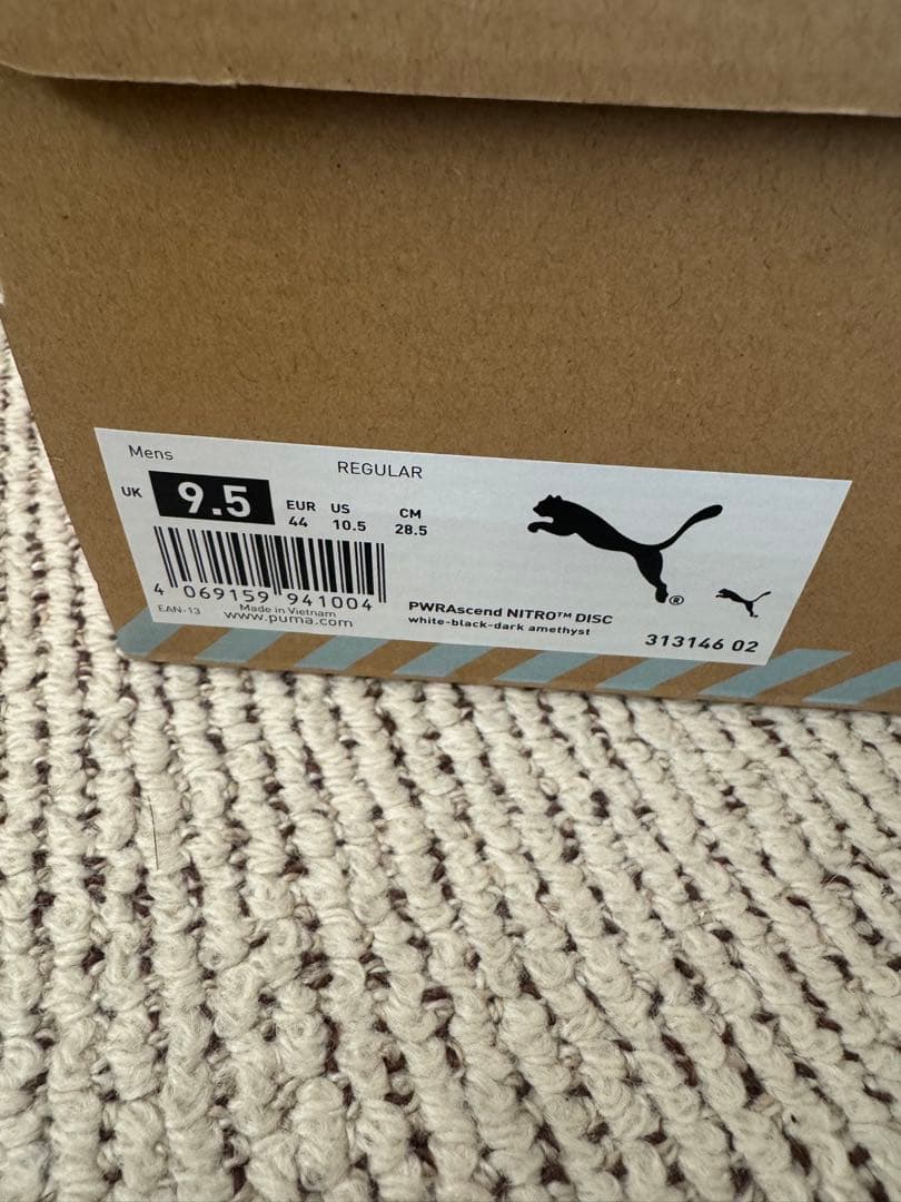 Puma DISC ゴルフシューズ ホワイト/ブラック/パープル