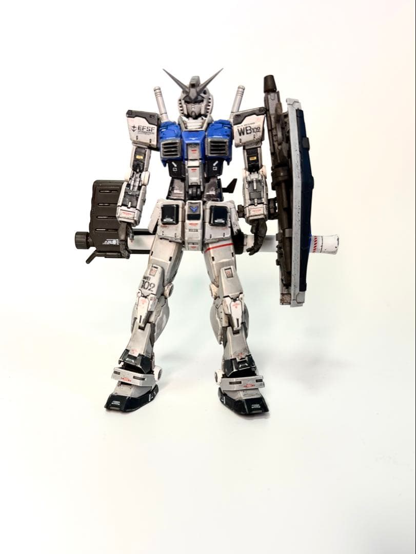 【ガンプラ完成品】RG ガンダム Ver.2.0　G3風塗装