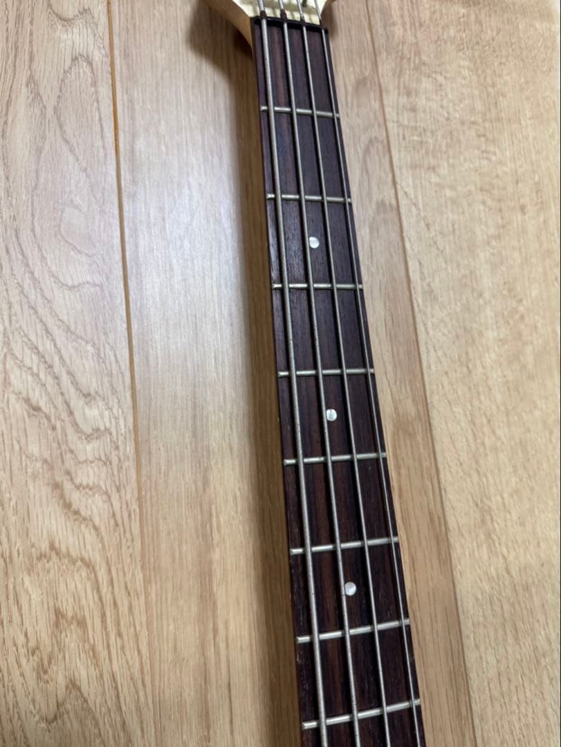 FERNANDES エレキベース PJタイプ 4弦 クリーム系 現状品