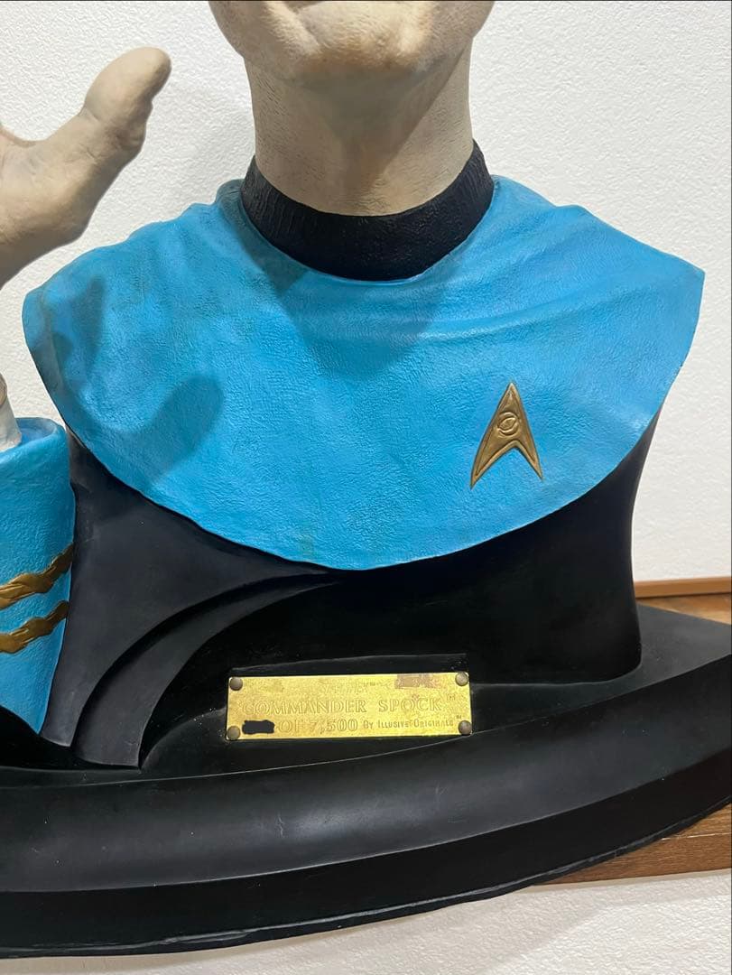 スタートレック ミスタースポック　Star Trek Mr.Spock 胸像